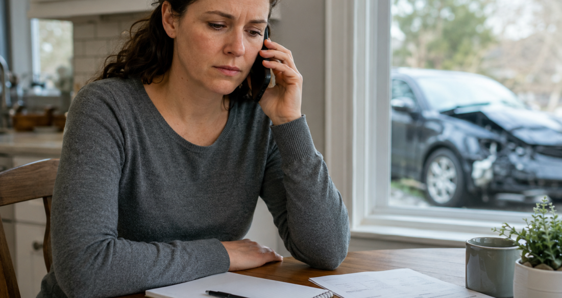 Concerned Call After the Crash