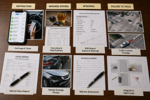 Evidence Types for Different Crash Causes