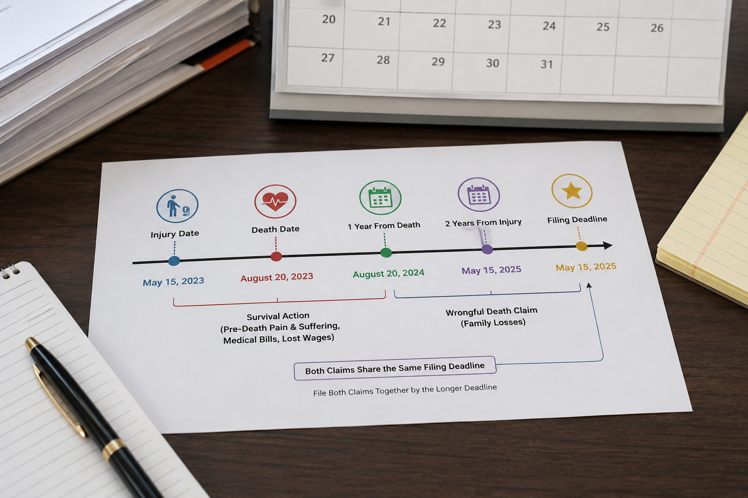 Legal Deadline Timeline Workspace