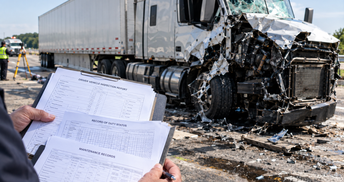 Truck Accident Inspection Documents