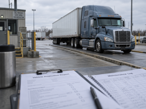 Truck Inspection at a Weigh Station